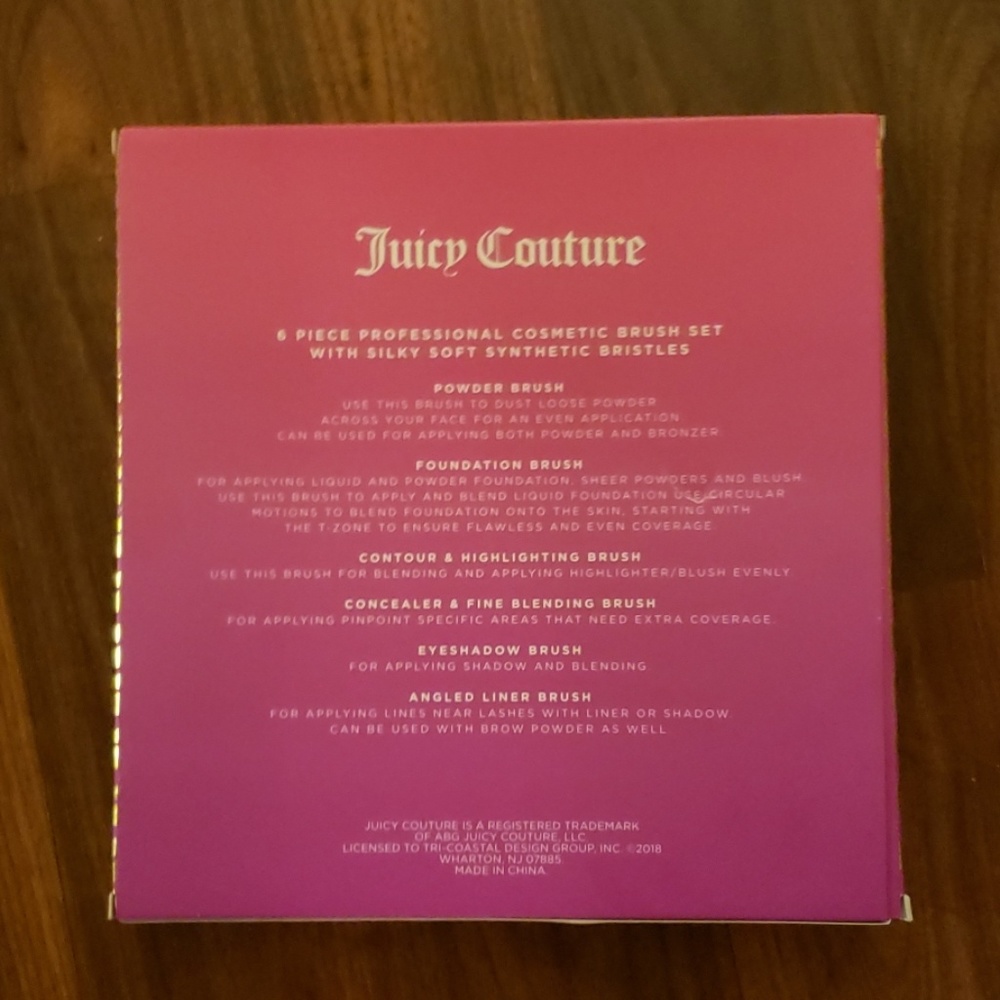 2/$40:   Juicy Couture 6pc set - Picture 2 of 2